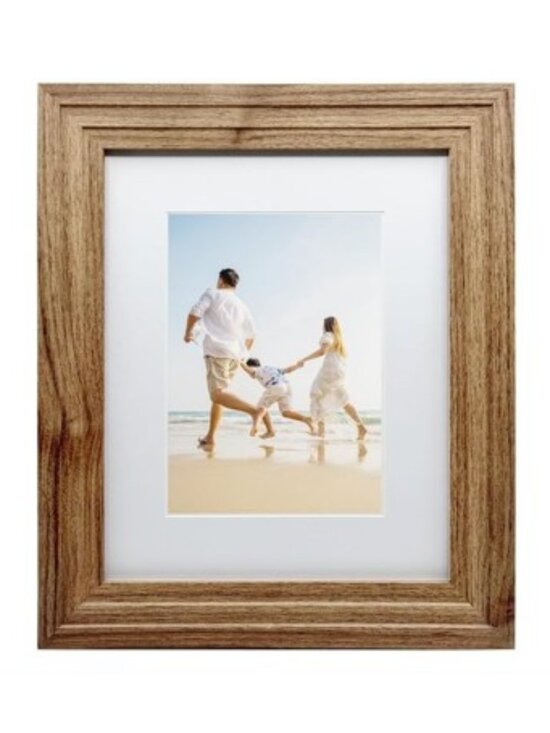 OneDesign Home Other - Dark Wood Tabletop Picture Frame 8x10